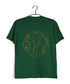 2 clock design TV Series Casual Graphic Printed T-Shirt for Men